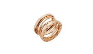 anello BULGARI BZeroUno Design Legend oro rosa